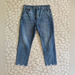 American Eagle Outfitters High Rise Blue Jeans